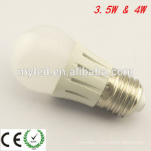 Ningbo 4w LED Bulb Low Decay G45 LED Ampoule E27 Dimmable LED Ampoules